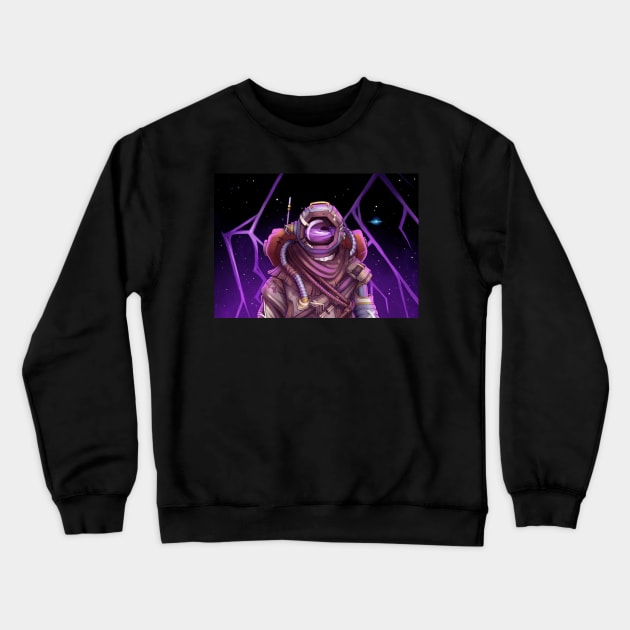 The eye of the universe Crewneck Sweatshirt by CCampargue